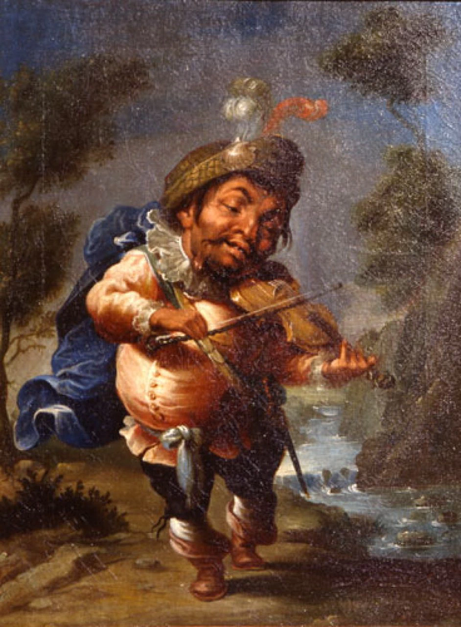 52-Nano che suona il violino-Musée Calvet - Avignon  